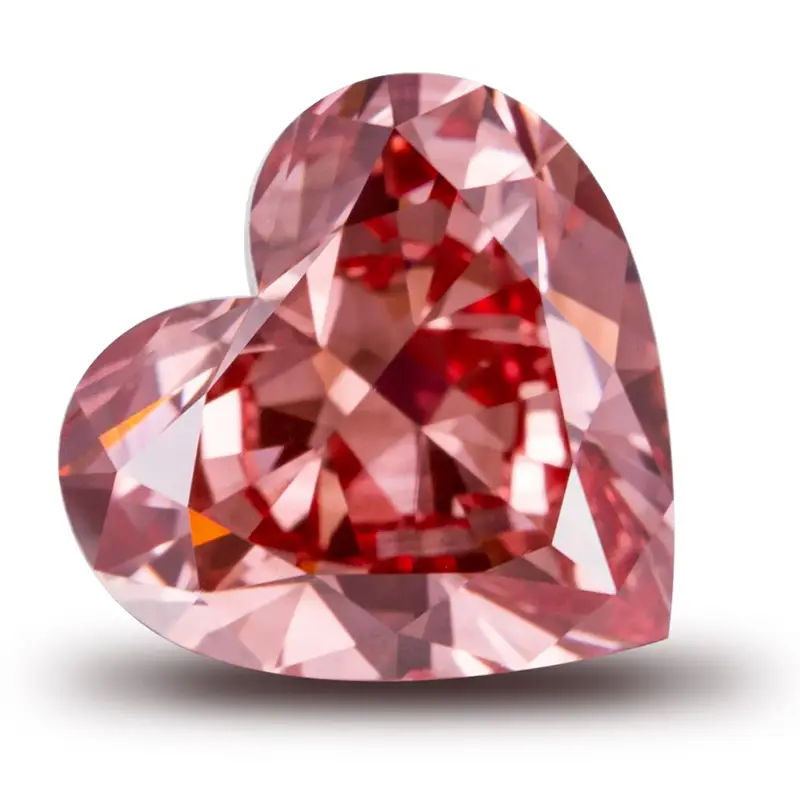 bulk production heart lab diamond high safety | Messi Jewelry 6