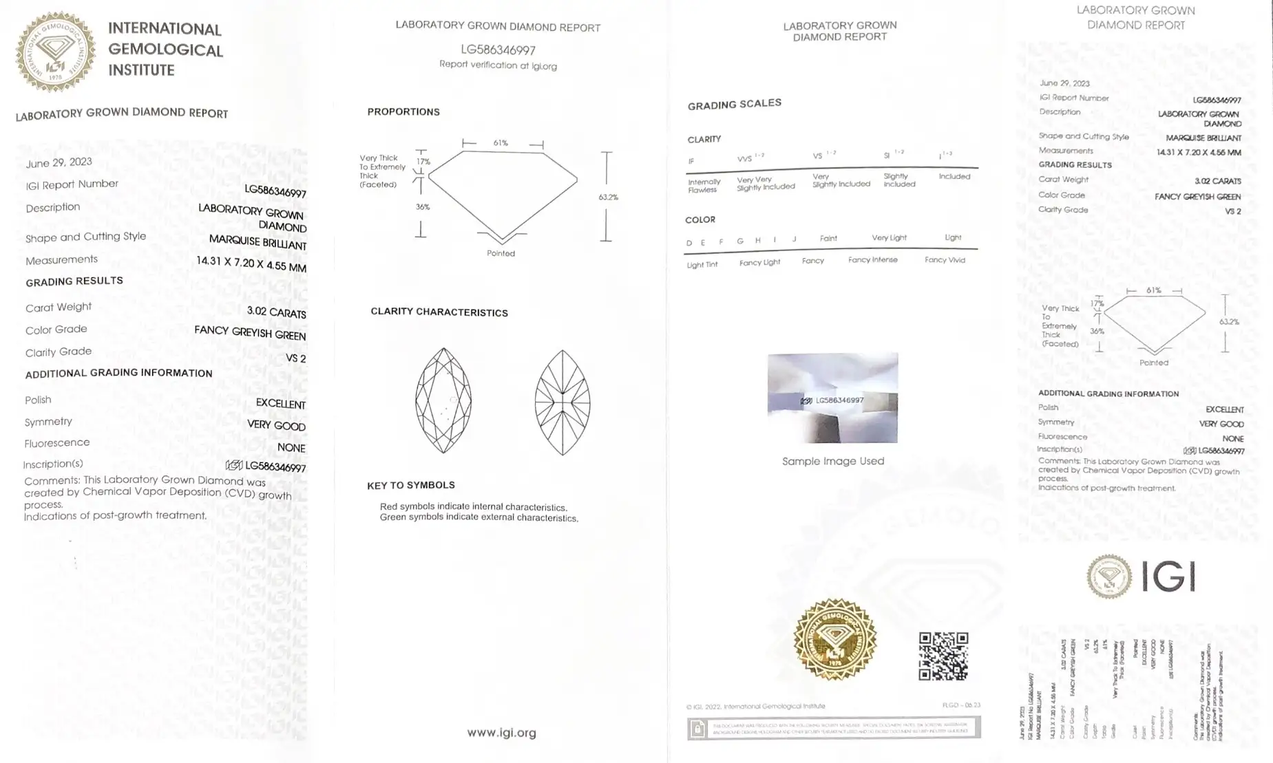 Green Lab Diamonds 0.3-10 ct: Daily Updates Available 6