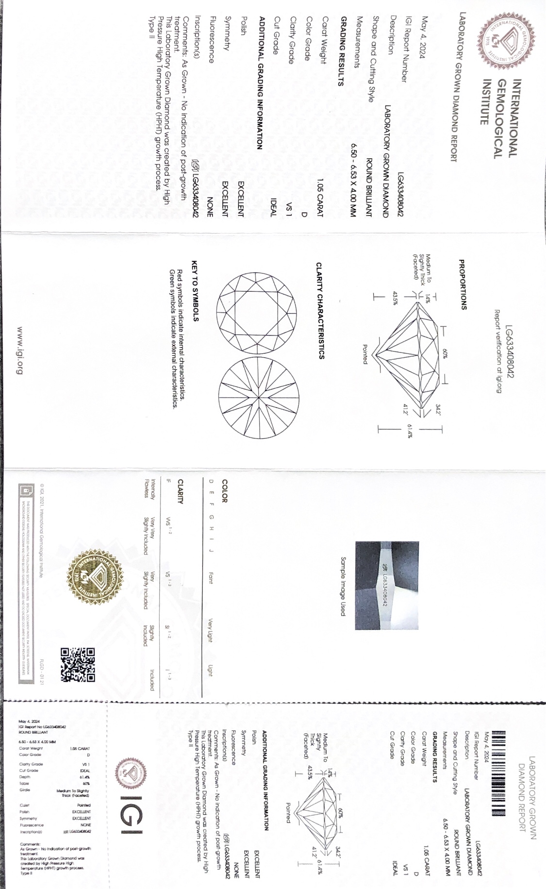 Pink Lab Diamond - 0.01ct ngadto sa 20ct, IGI Certified 7