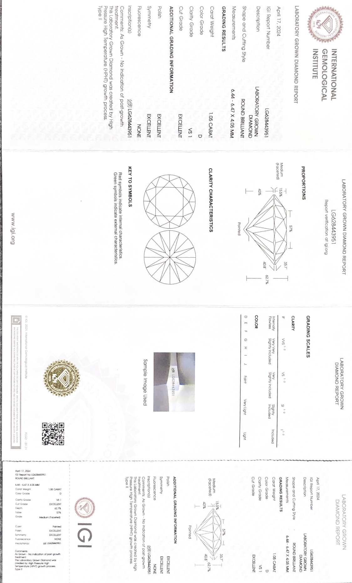 Round Lab Grown Diamonds - 5000+ ka Opsyon nga Anaa 7