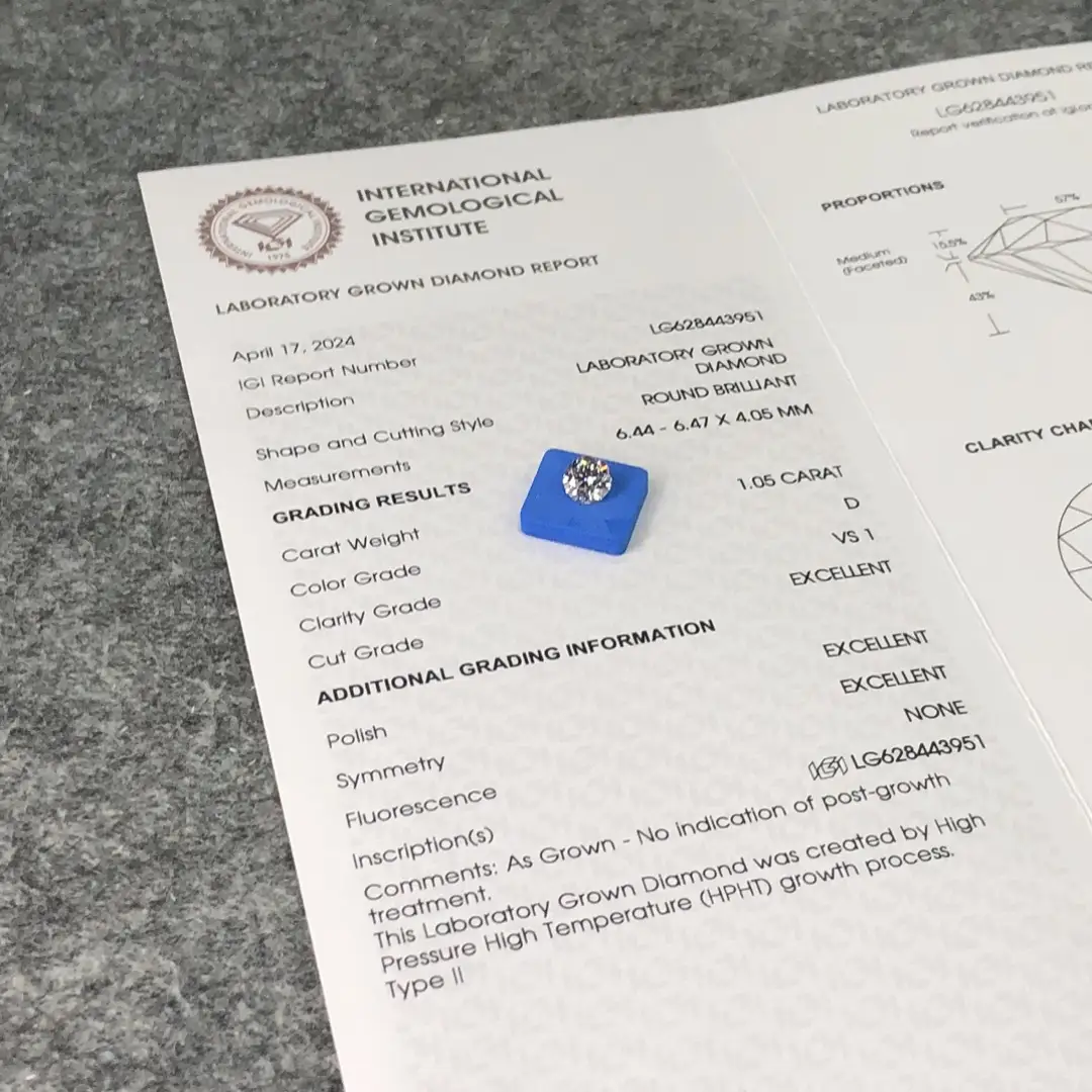 Round Lab Grown Diamonds - 5000+ Options Available 4