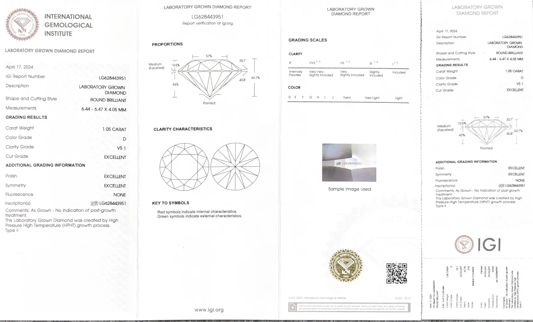 Round Lab Grown Diamonds - 5000+ Options Available 3