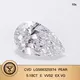 5.18CT Pear Shape E VVS2 Lab Diamond with IGI Certificate 2