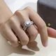 Custom 925 Серебряные ювелирные изделия с лабораторными бриллиантами 7