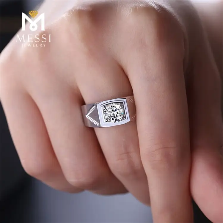 Custom cvd diamond highly rated Manufacturer | Messi Jewelry 6