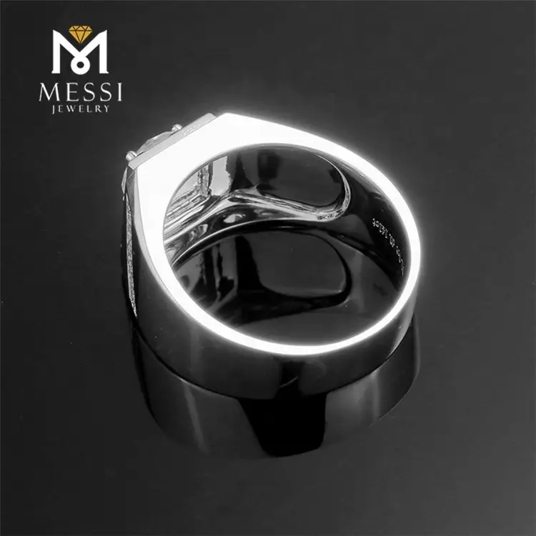 Custom cvd diamond highly rated Manufacturer | Messi Jewelry 4