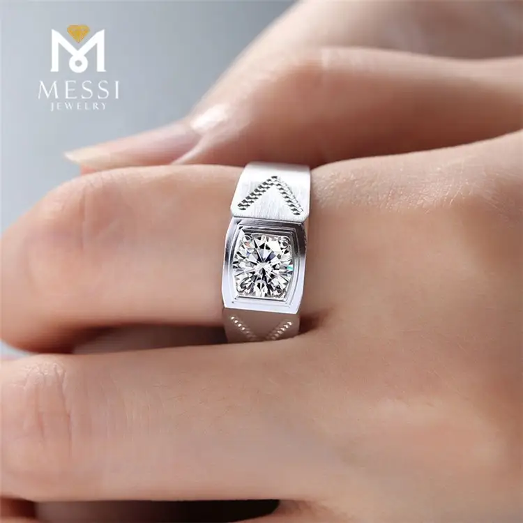 Custom cvd diamond highly rated Manufacturer | Messi Jewelry 5
