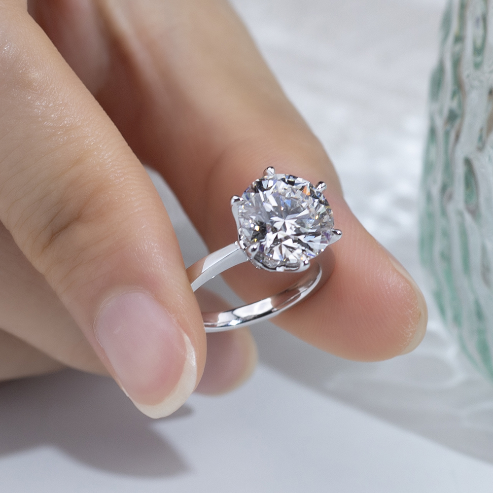 Messi Jewelry Lab Grown Diamond Rings Lab Grown Diamond Lab Grown Diamond Rings with Good Price 9