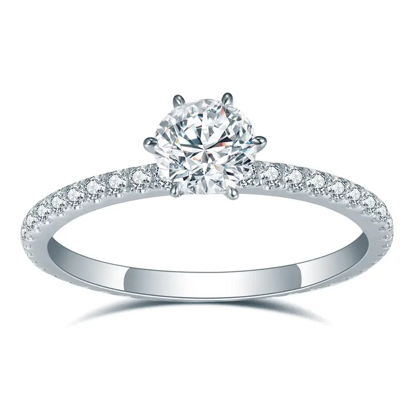 Hot Selling 3 carat lab grown diamond ring customized | Messi Jewelry 5
