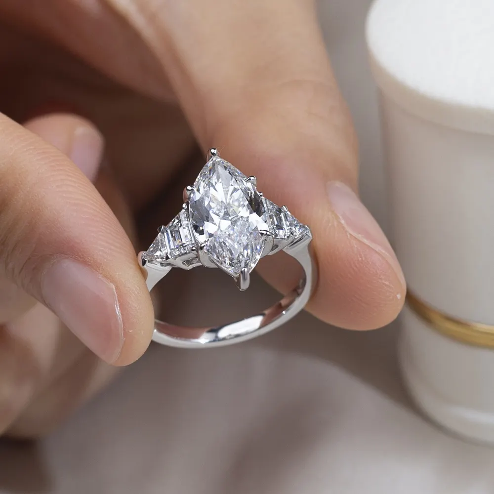 Custom Made Lab Grown Diamond Jewelry, Various Metal Options, Exceptional Quality 5