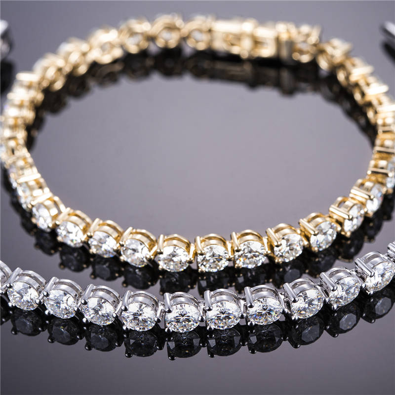 Custom mens tennis bracelet highly rated Manufacturer | Messi Jewelry 10