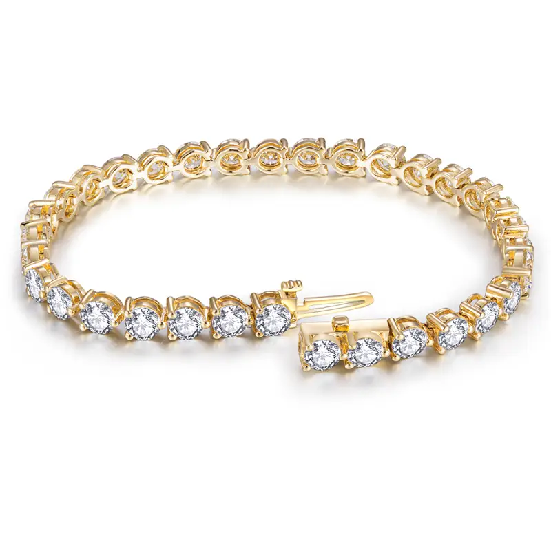 Custom tennis bracelet factory direct supply Manufacturer | Messi Jewelry 3