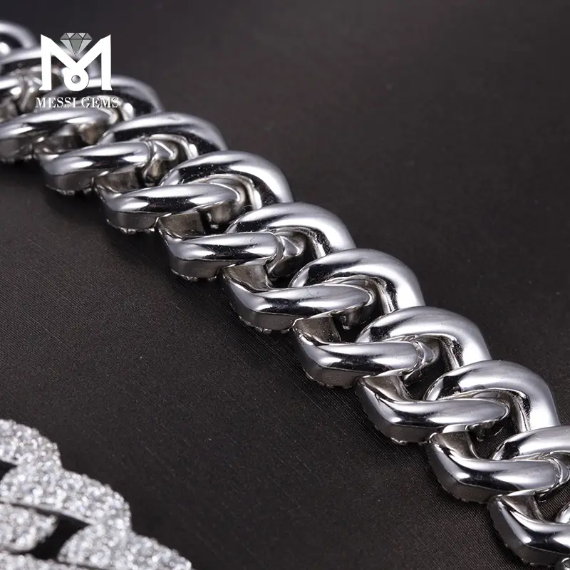 Customized cuban bracelet customized | Messi Jewelry 5