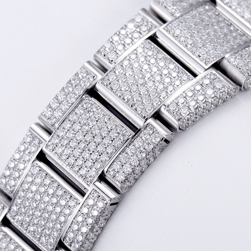 Messi Jewelry - Iced Out Noble Moissanite Diamond Watch Customized Moissanite Watch 12