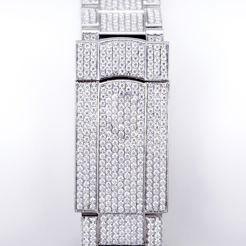 Messi Jewelry - Iced Out Noble Moissanite Diamond Watch Customized Moissanite Watch 14