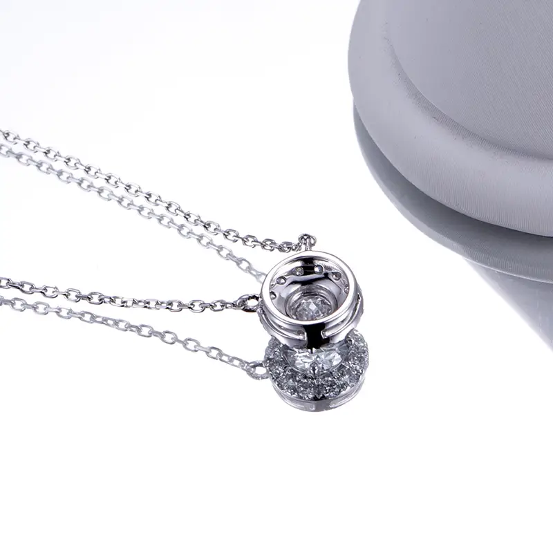 High End lab grown diamond necklace directly sale | Messi Jewelry 5