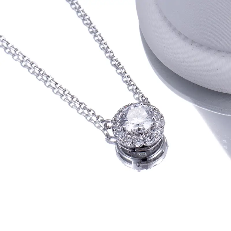 High End lab grown diamond necklace directly sale | Messi Jewelry 4