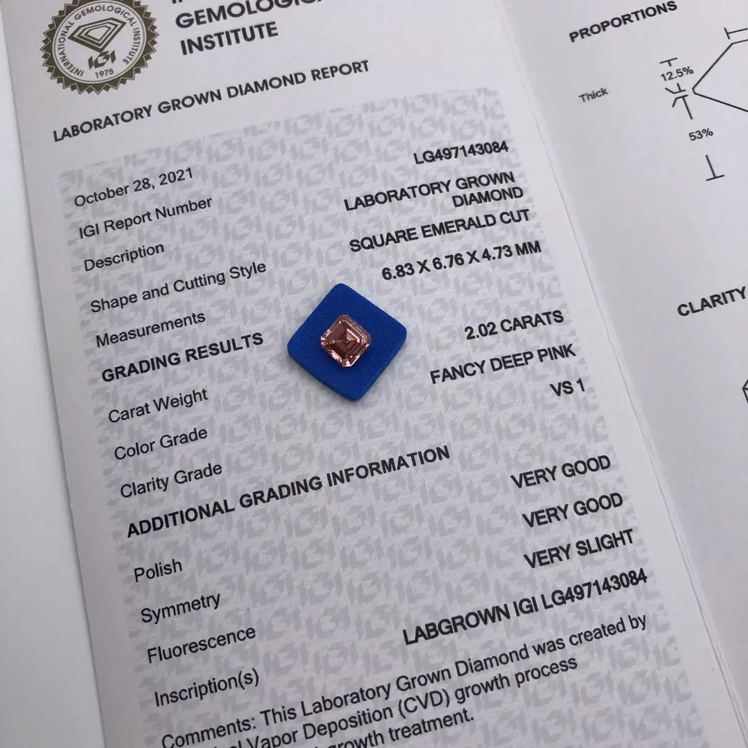 Asscher Lab Diamond: High-Tech Performance 3