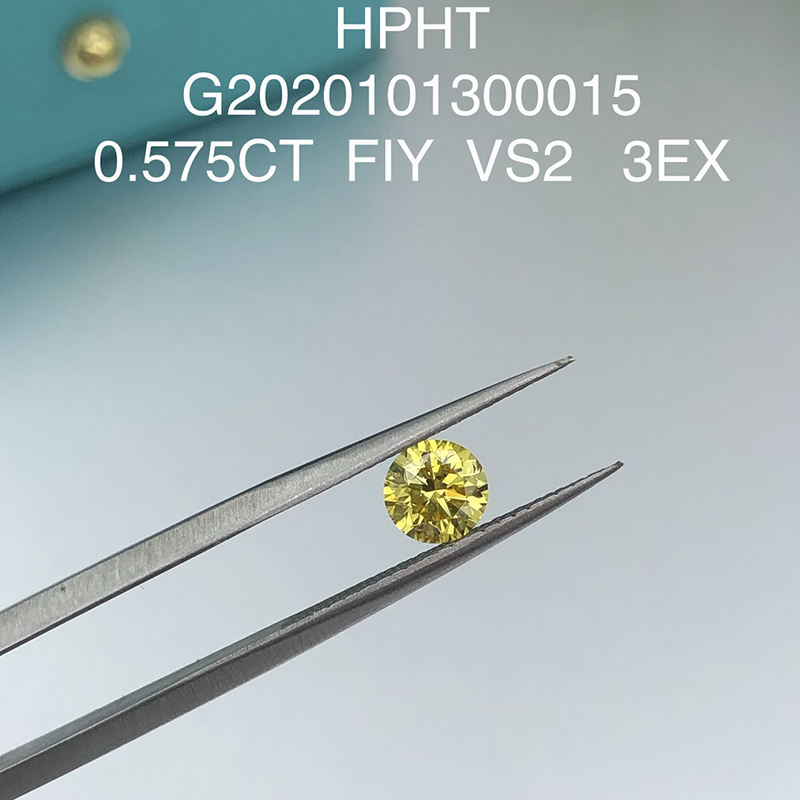 Pembekal tumbuh makmal berlian kuning tersuai Pengeluar | Barang Kemas Messi 10