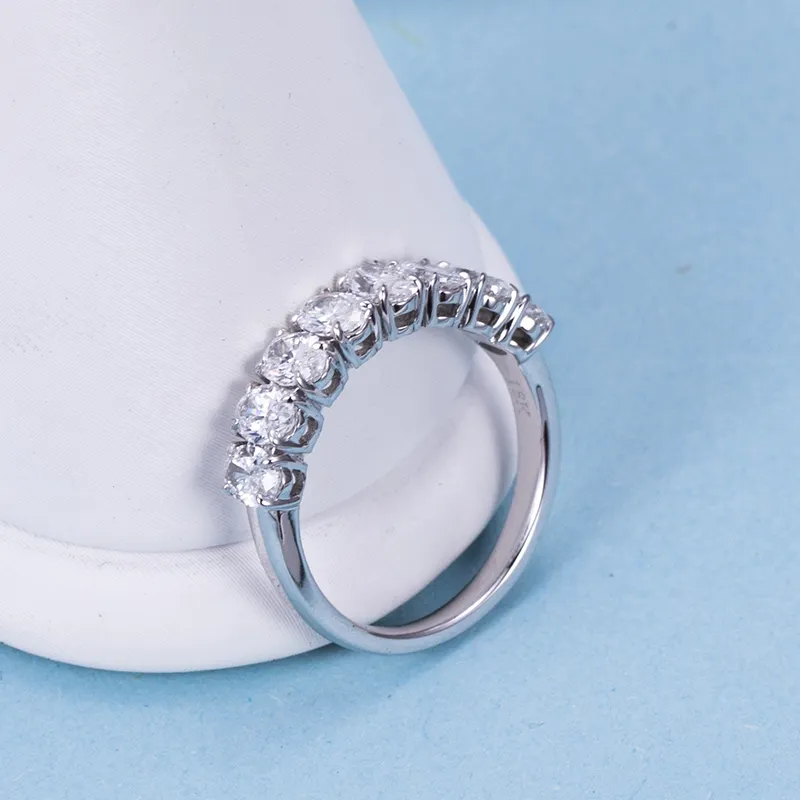 Jaminan Kualiti Cincin Berlian Marquise Tumbuhan Makmal Barang Kemas 6