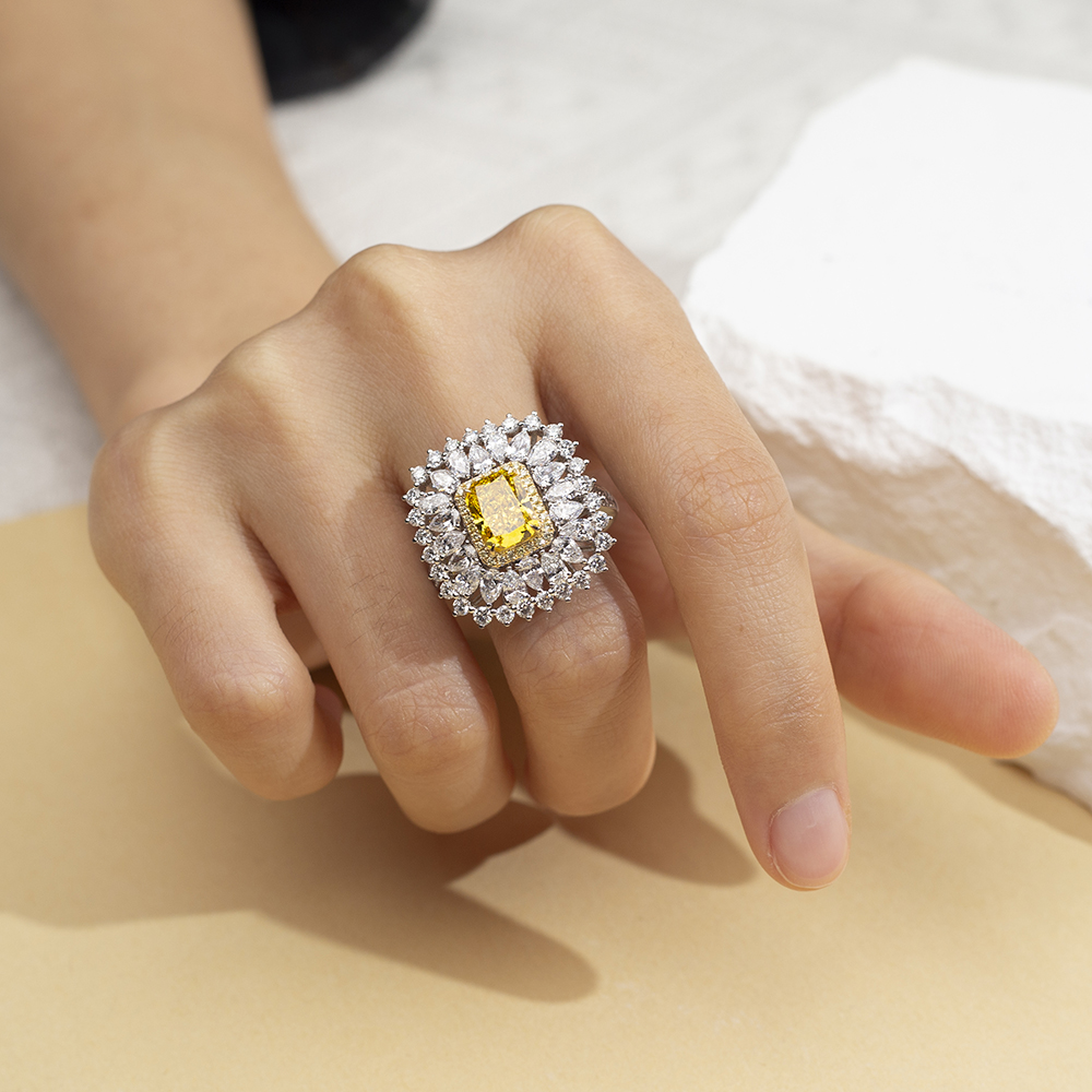 Messi Jewelry Lab Diamond Wedding Band 3100USD Factory Direct Supply 11