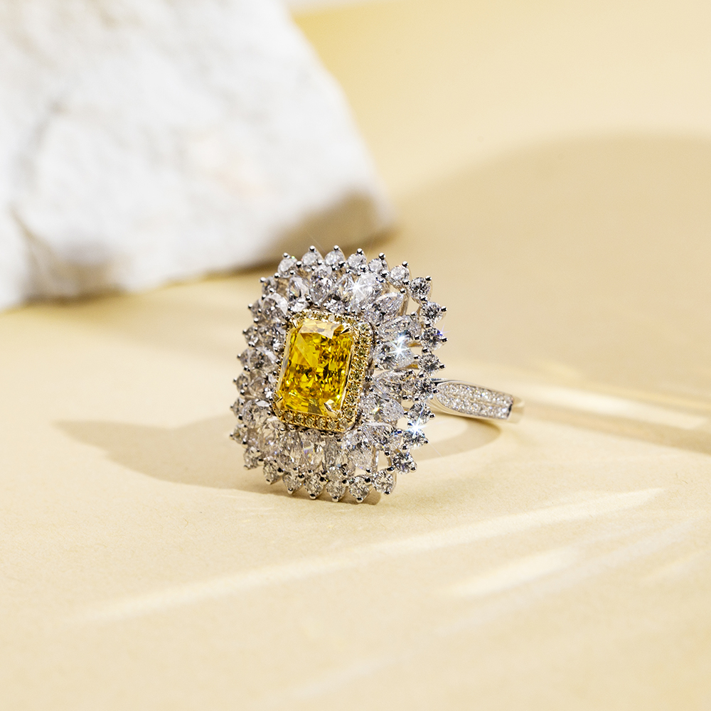 Messi Jewelry Lab Diamond Wedding Band 3100USD Factory Direct Supply 10