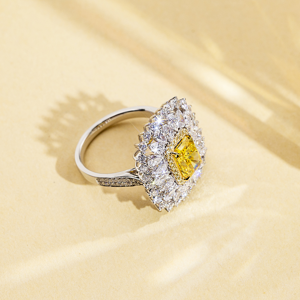 Messi Jewelry Lab Diamond Wedding Band 3100USD Factory Direct Supply 9