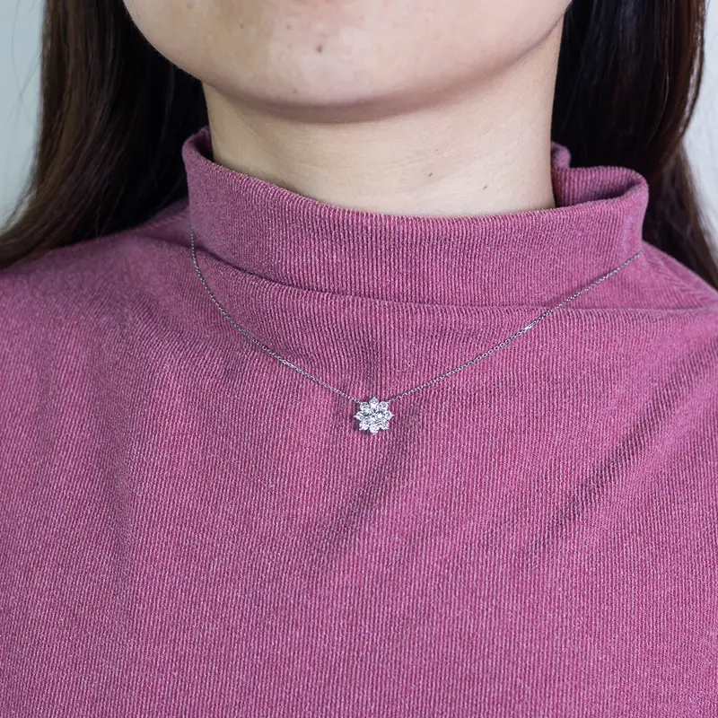 lab created tennis necklace at Wholesale Prices | Messi Jewelry 3