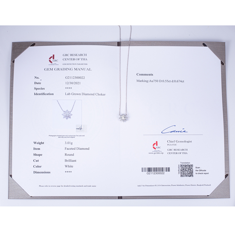 Jóias Messi - Jóias Messi 0,55ct GH VS -Si Labor 11