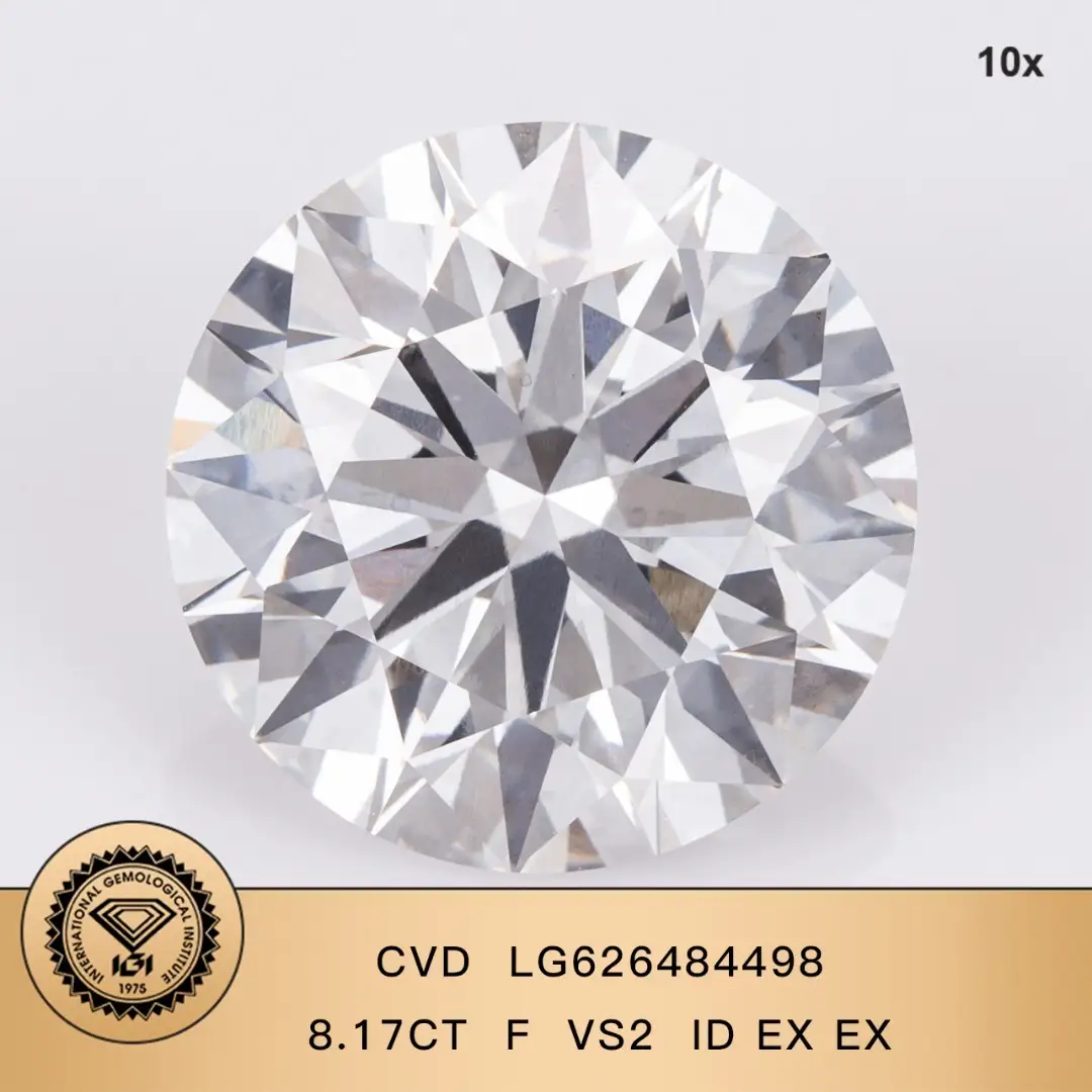 5 Carat Lab Grown Diamonds - Custom Sizes & Shapes Available 2