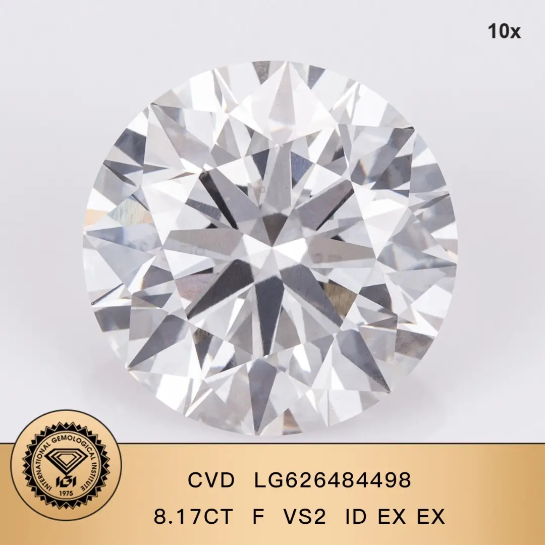 5 Carat Lab Grown Diamonds - Custom Sizes & Shapes Available 2