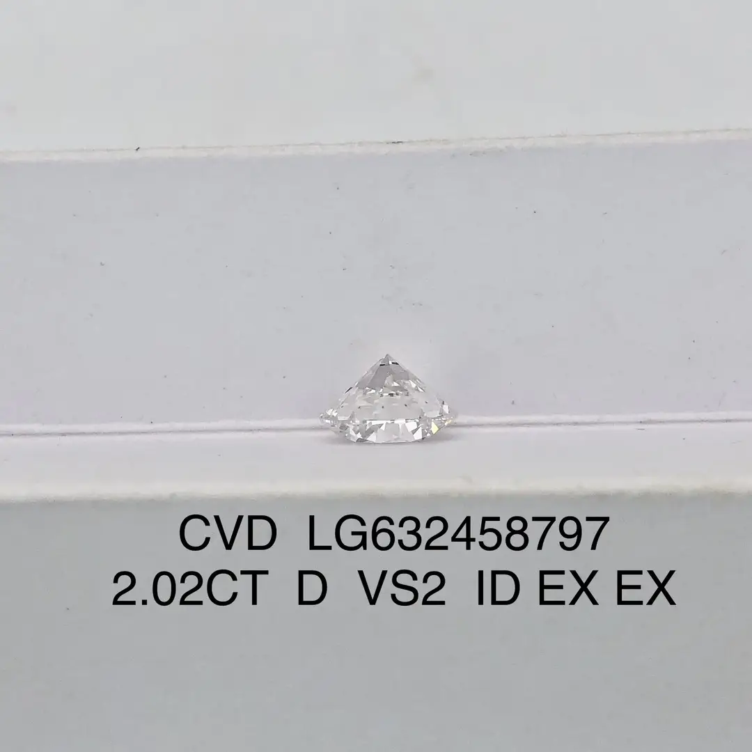 IGI Certified 8.24CT Pear Lab Diamond - Customizable & Authentic 5