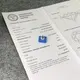 IGI Certified 3ct Round Lab Diamond 6