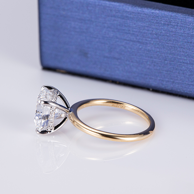 hinimo sa tawo nga diamante nga singsing sa Wholesale Presyo | Messi Alahas 10