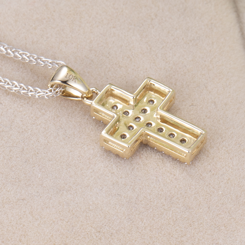 Cross Lab-Created Diamond Necklaces