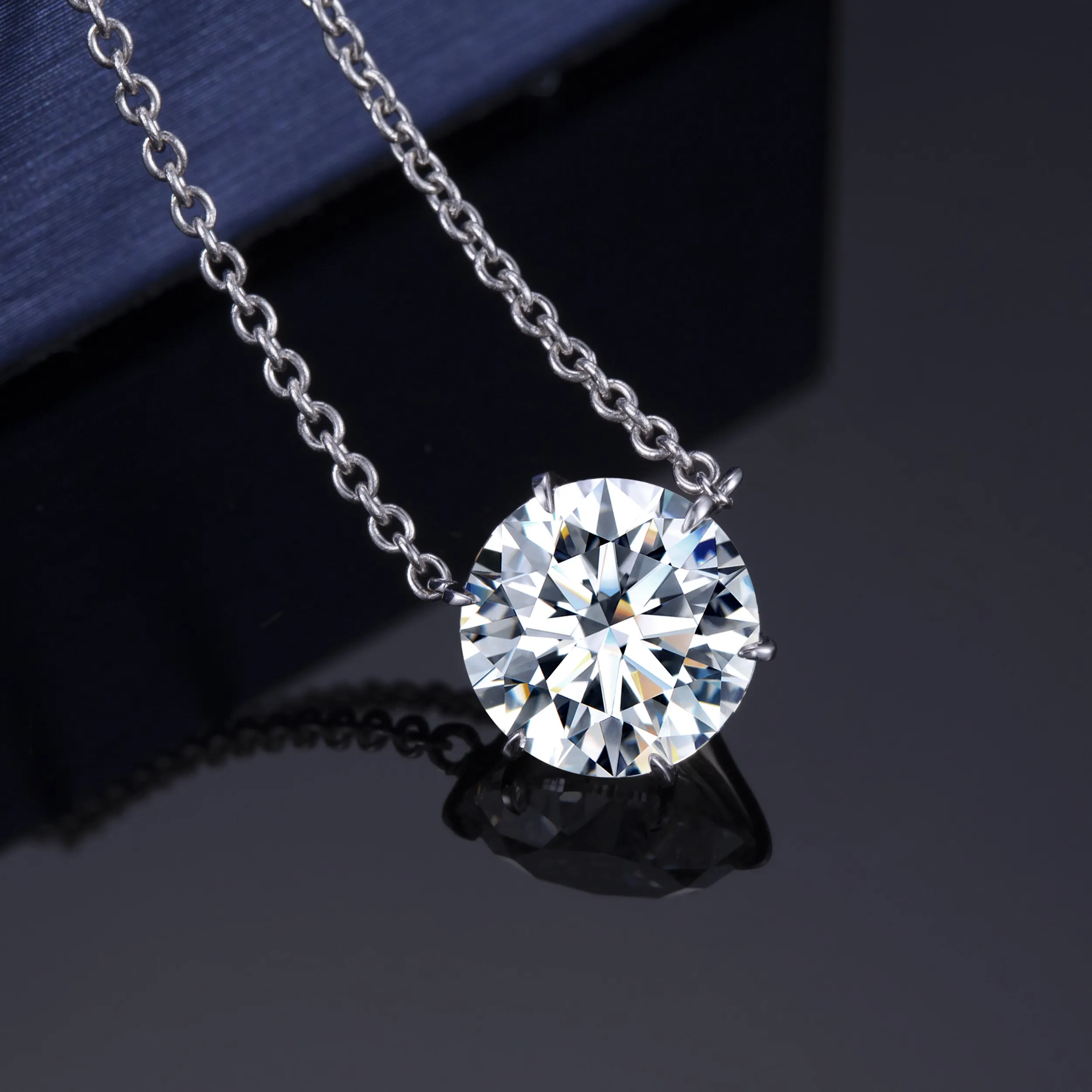 Lab Created Tennis Necklace Price List 1