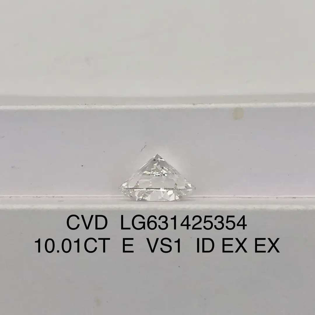10CT Round Lab Grown Diamond - IGI Certified - Customizable Styles 7