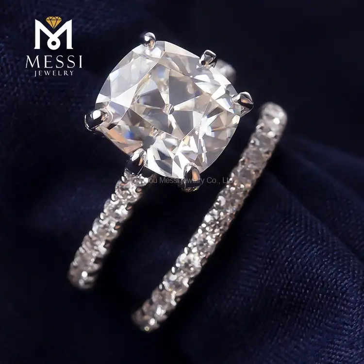 Messi Jewelry Moissanite Tennis Set in Gold/Silver 3