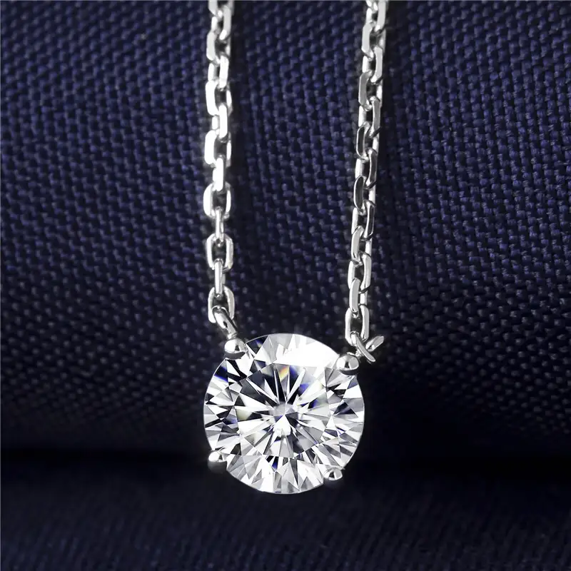 man made diamond necklace at Wholesale Prices | Messi Jewelry 3