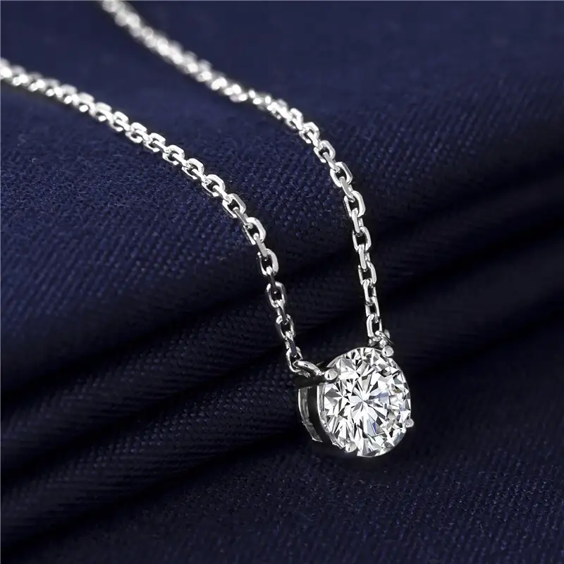 man made diamond necklace at Wholesale Prices | Messi Jewelry 4