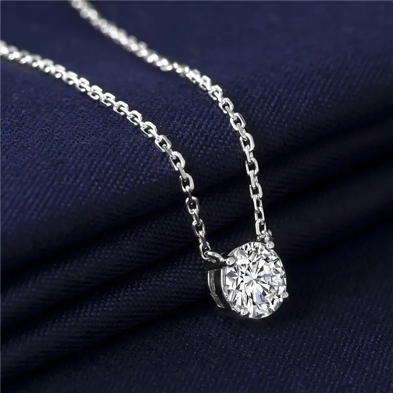 man made diamond necklace at Wholesale Prices | Messi Jewelry 4