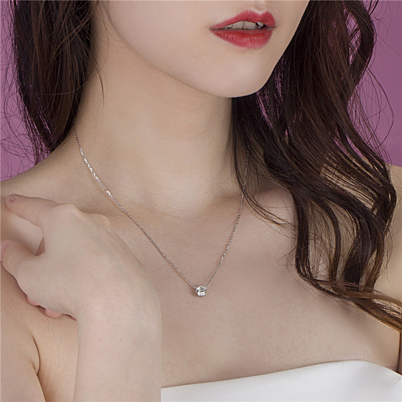 man made diamond necklace at Wholesale Prices | Messi Jewelry 14