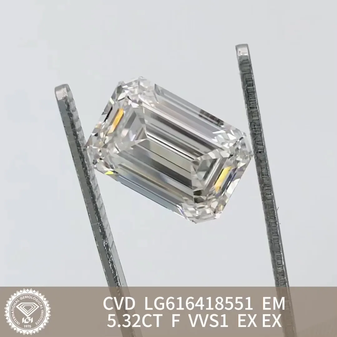Fancy Shape Lab Diamond Lab Grown Diamond Supplier for Ring Factory 6