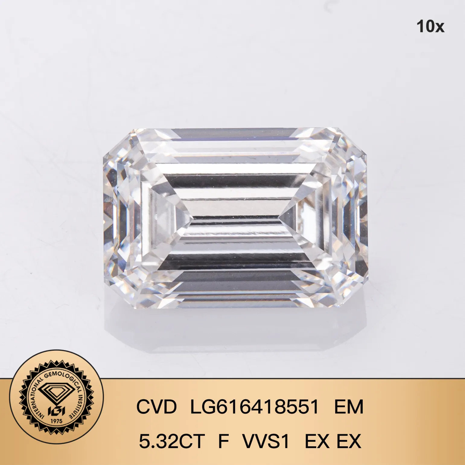 Fancy Shape Lab Diamond Lab Grown Diamond Supplier for Ring Factory 5
