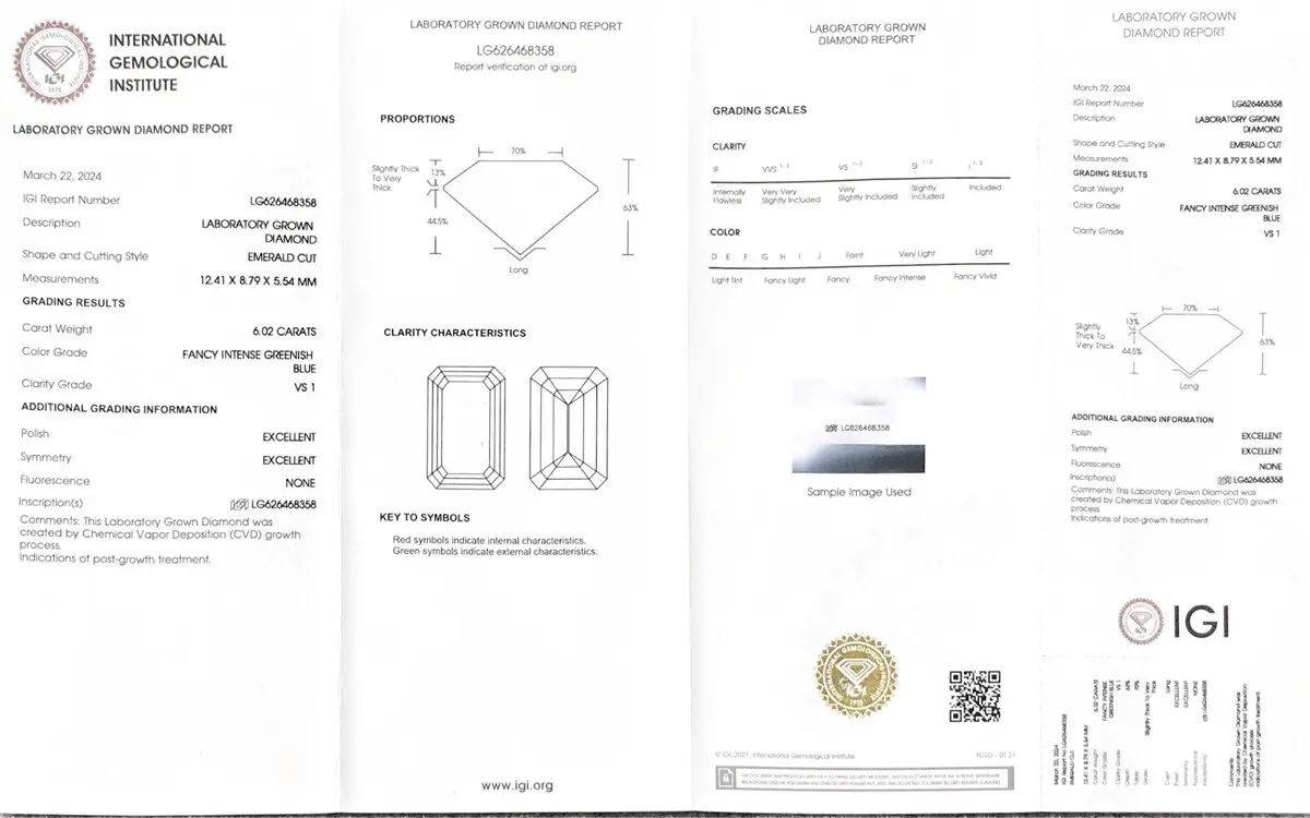 Bekalan Harga Berlian Biru Tumbuhan Emerald Lab Diamond 6