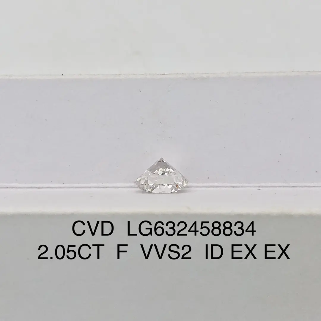 4 Carat Oval Lab Grown Diamond Price by Messi Jewelry 6