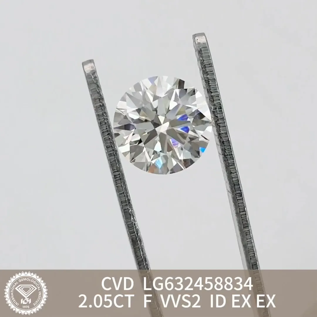 4 Carat Oval Lab Grown Diamond Price by Messi Jewelry 5