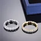 Creative rose gold moissanite wedding band with custom services | Messi Jewelry 3