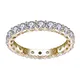 Creative rose gold moissanite wedding band with custom services | Messi Jewelry 6