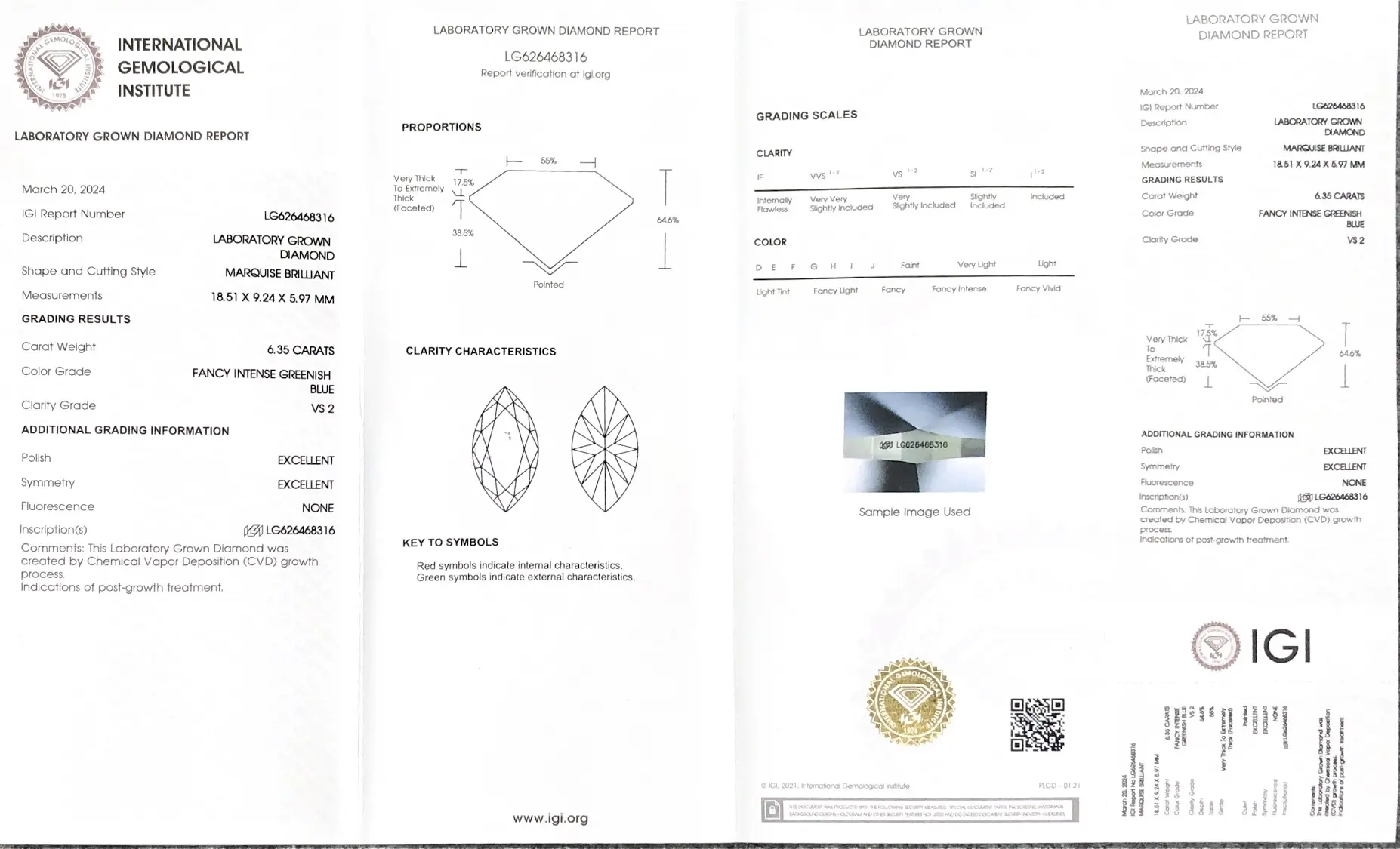 Berlian Marquise Ciptaan Makmal oleh Messi Jewelry 2